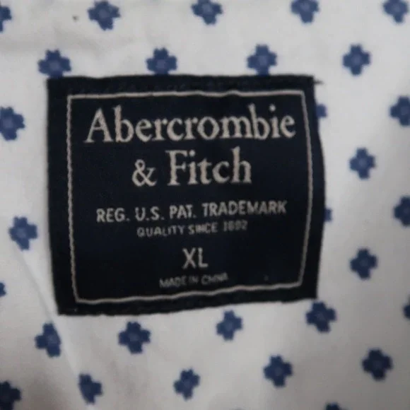 Abercrombie and Fitch Men's Button Down Long Sleeve Shirt Sz XL Formal Office - Picture 3 of 11